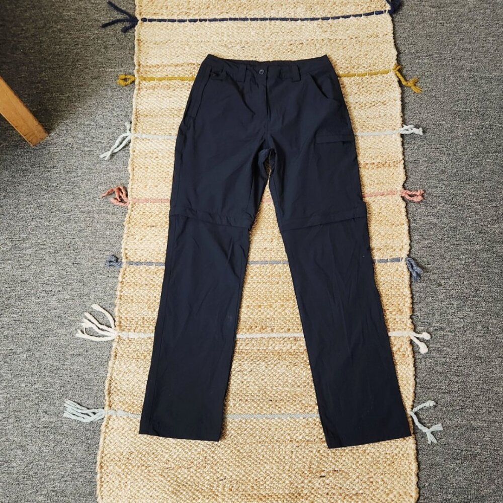 Mountain Warehouse Women's Convertible Hiking Pants | Size 4 | Black